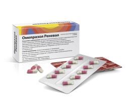 Омепразол Реневал капс. кишечнораств. 20 мг 50 шт.