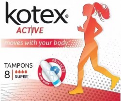 Тампоны Kotex актив супер 8 шт.