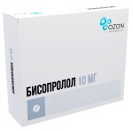 Бисопролол, таблетки покрытые пленочной оболочкой 10 мг 10 шт